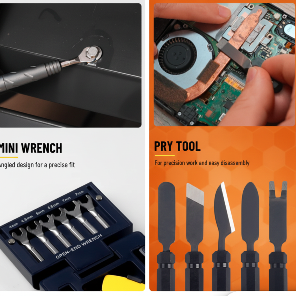 CKP-TOOLS CubeFIX 55-in-1 Home & Precision Toolkit
